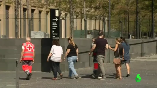 Familiares llegan al Instituto de Medicina Legal de Barcelona Familiares llegan al Instituto de Medicina Legal de Barcelona