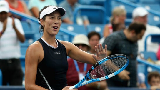 Garbi&ntilde;e celebra una victoria
