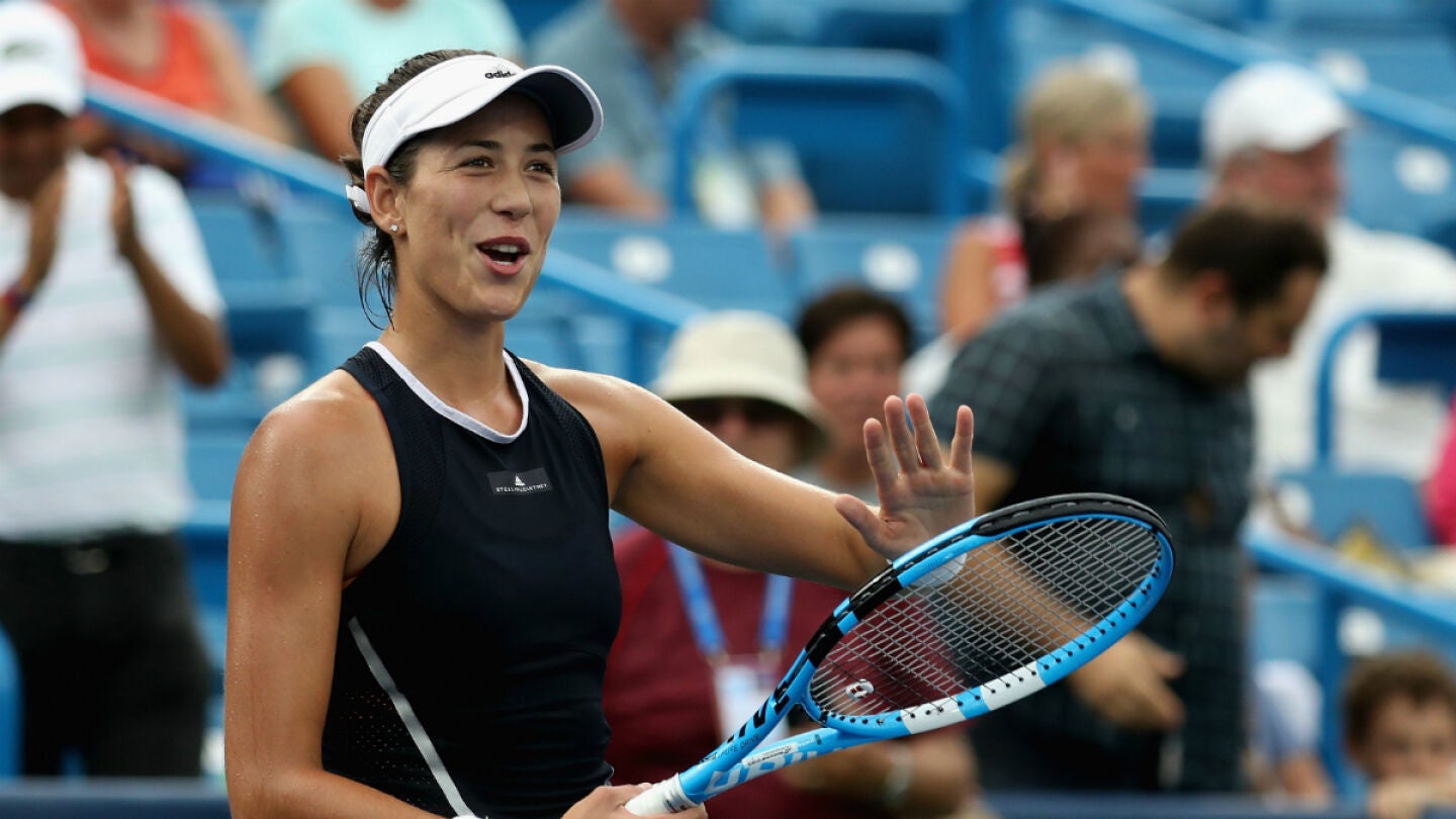 Garbi&ntilde;e celebra una victoria