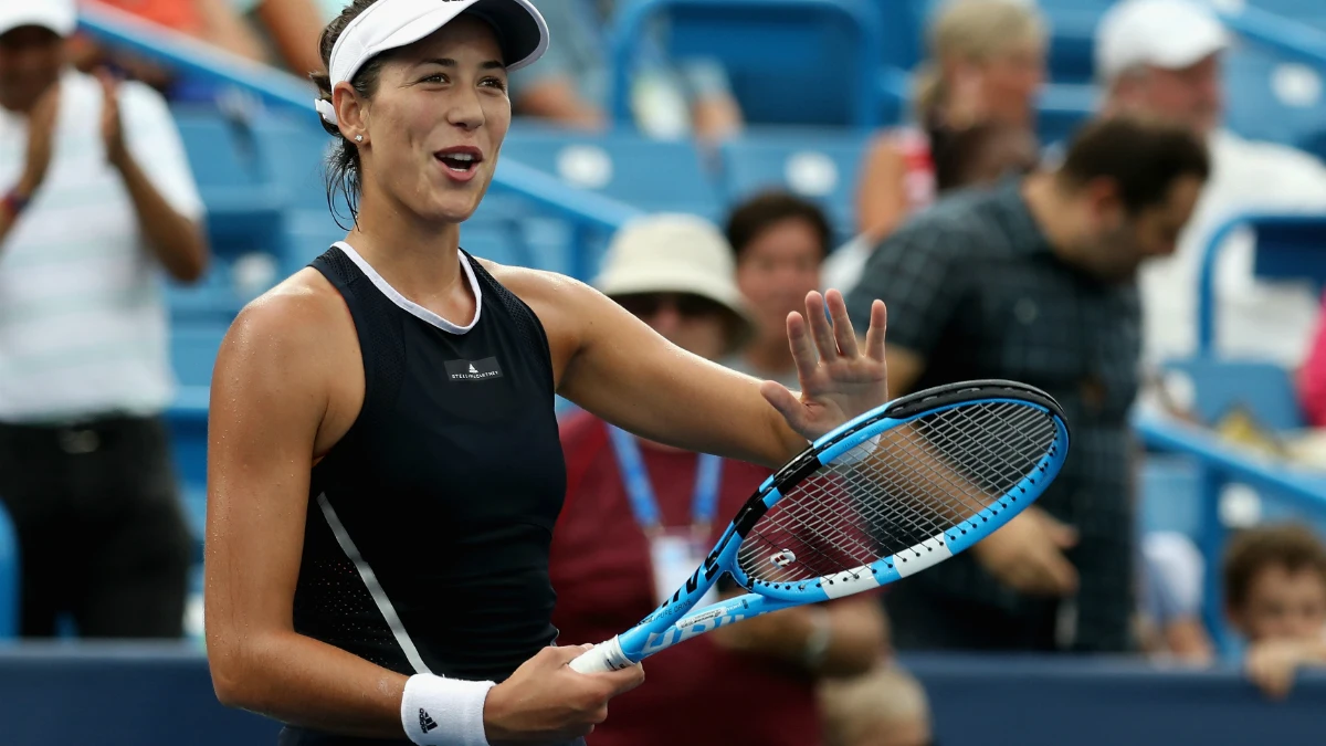 Garbiñe celebra una victoria