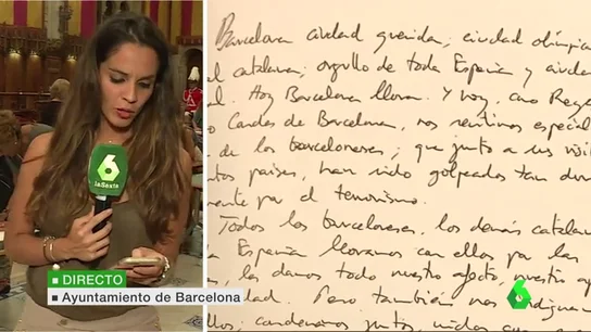 El mensaje de pésame del rey Felipe VI El mensaje de pésame del rey Felipe VI