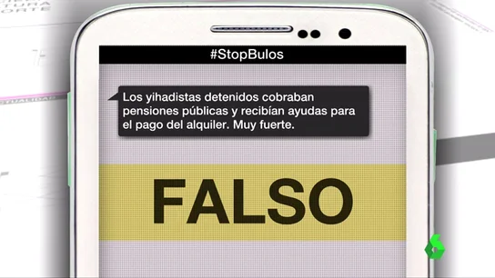 Uno de los bulos que circulan por la red Uno de los bulos que circulan por la red