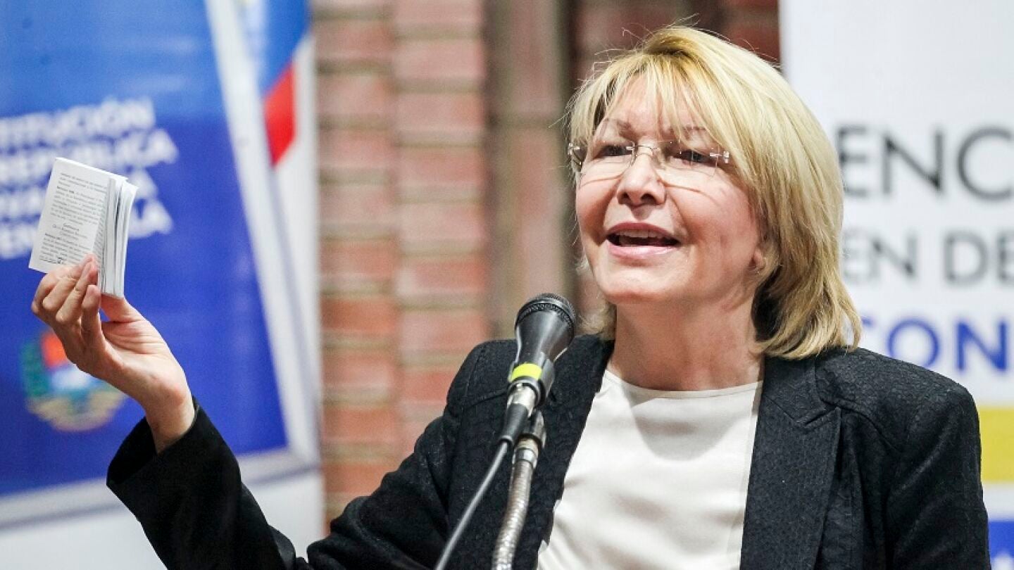 La exfiscal venezolana Luisa Ortega