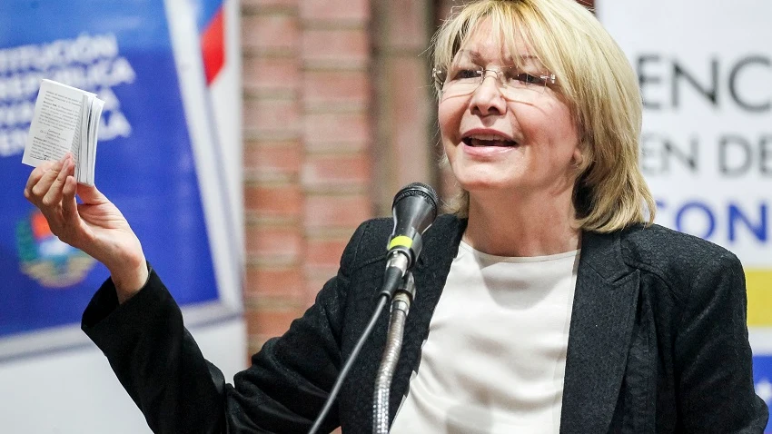 La exfiscal venezolana Luisa Ortega