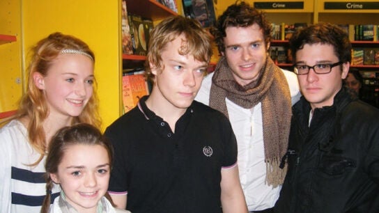 Los actores de Juego de Tronos en 2009