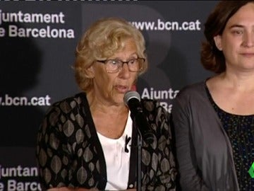 Carmena se solidariza con Barcelona tras los atentados: "Para lo que necesitéis Madrid está a vuestra disposición" Carmena se solidariza con Barcelona tras los atentados: "Para lo que necesitéis Madrid está a vuestra disposición"