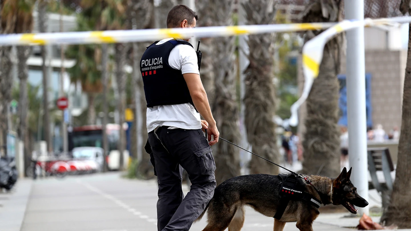 Un agente de los Mossos D'Esquadra Un agente de los Mossos D'Esquadra