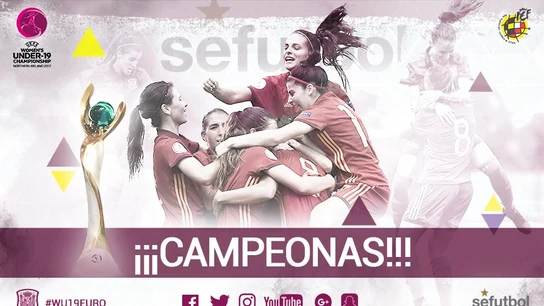 La sub-19 femenina, campeona de Europa La sub-19 femenina, campeona de Europa