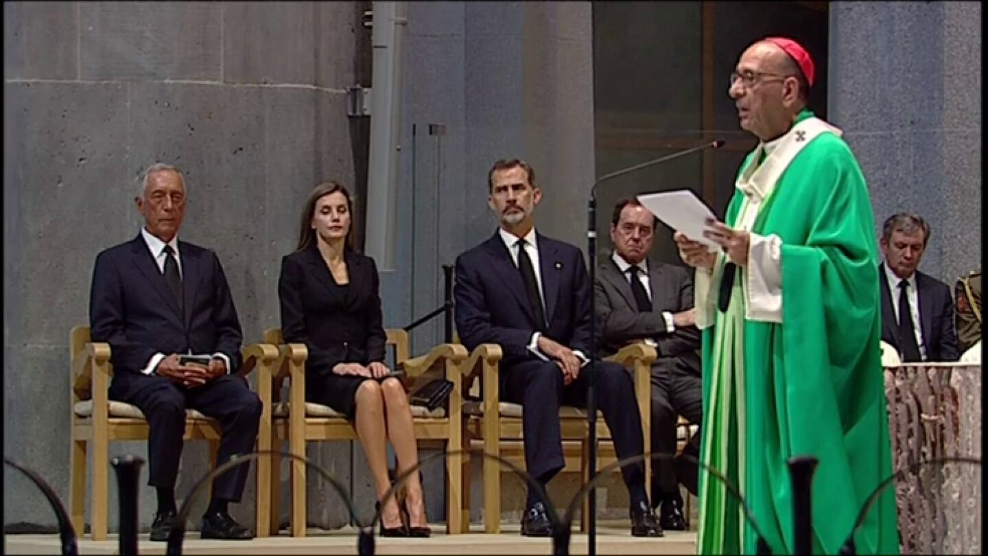 Misa en la Sagrada Familia por las v&iacute;ctimas de los atentados de Barcelona y Cambrils 