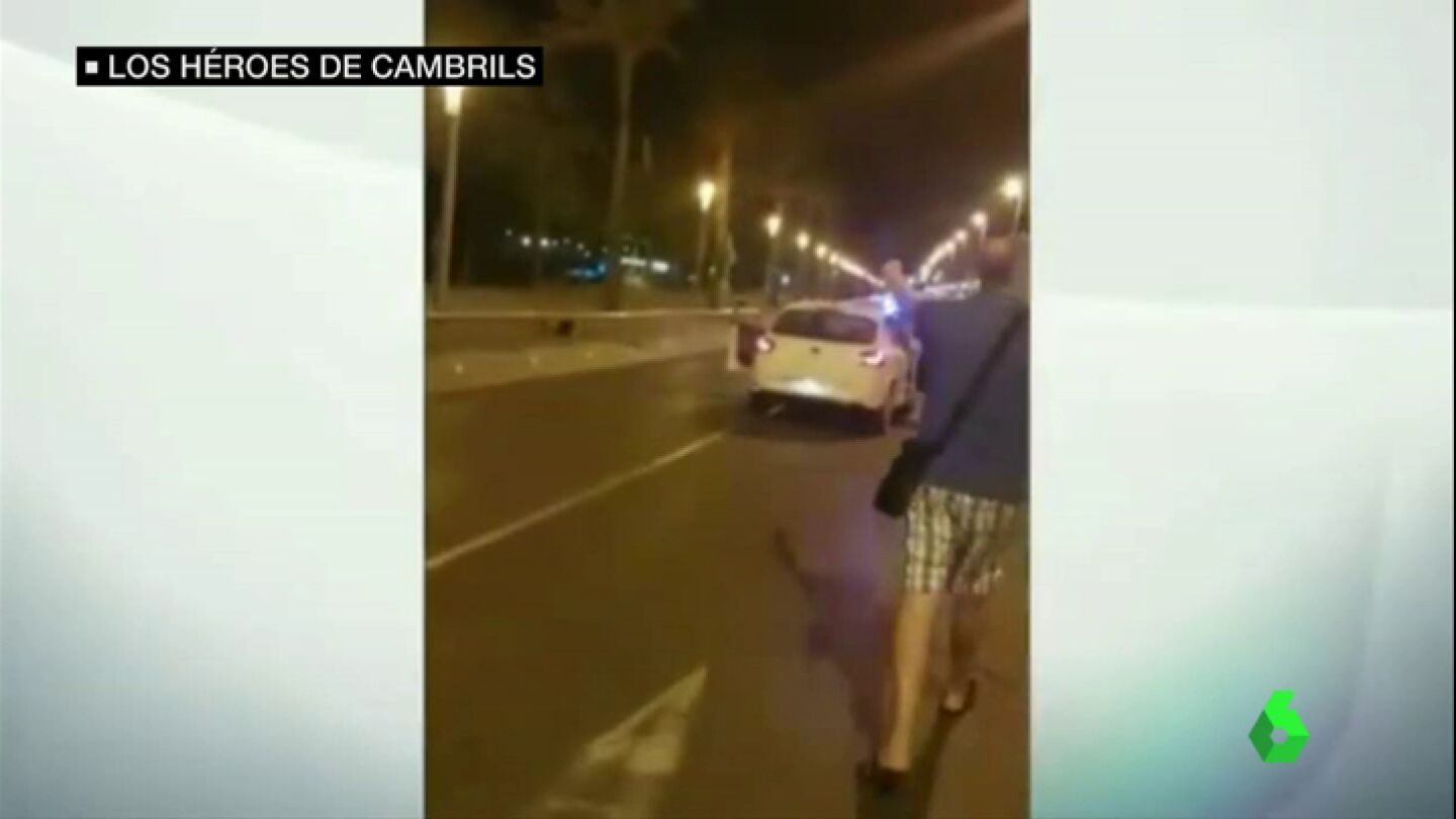 Uno de los h&eacute;roes de Cambrils