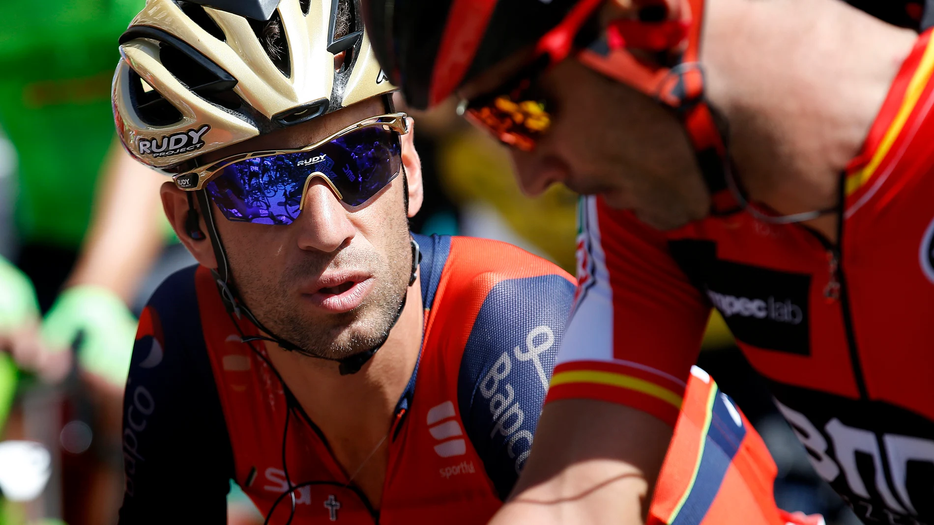 Vincenzo Nibali, durante una etapa de la Vuelta a España