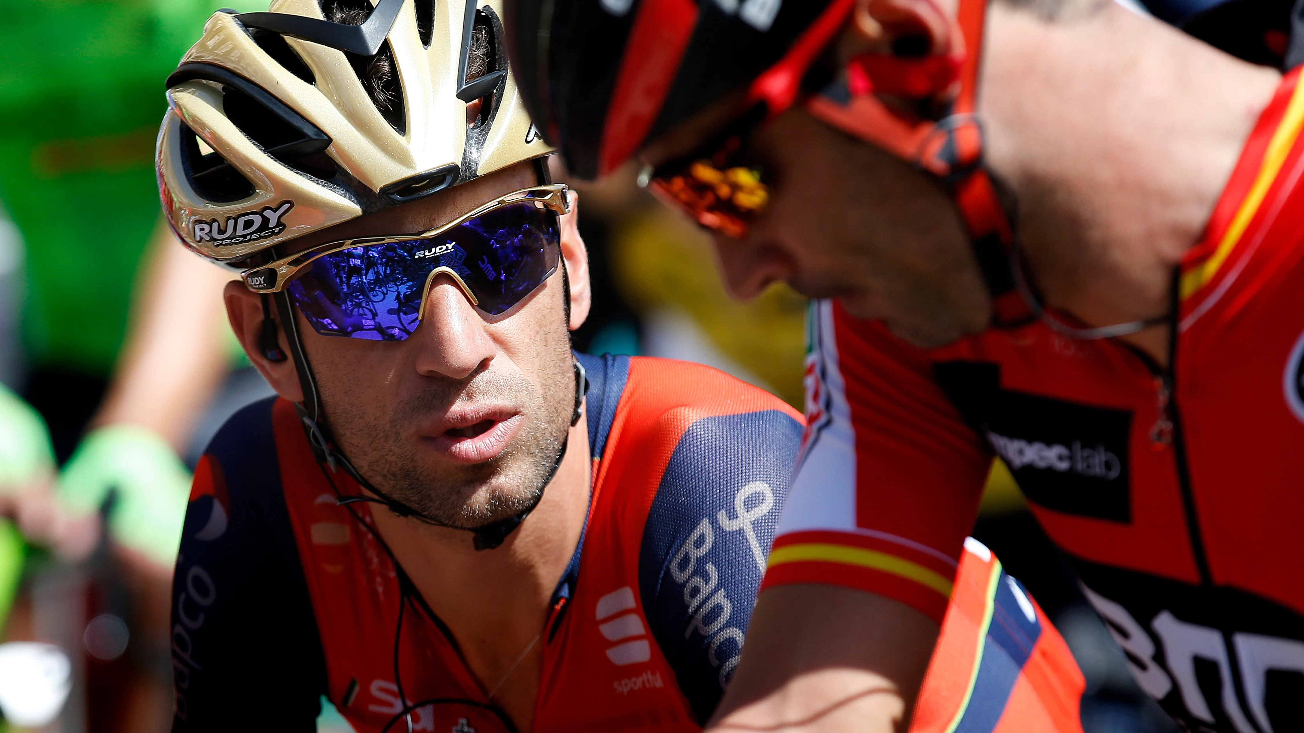 Vincenzo Nibali, durante una etapa de la Vuelta a España