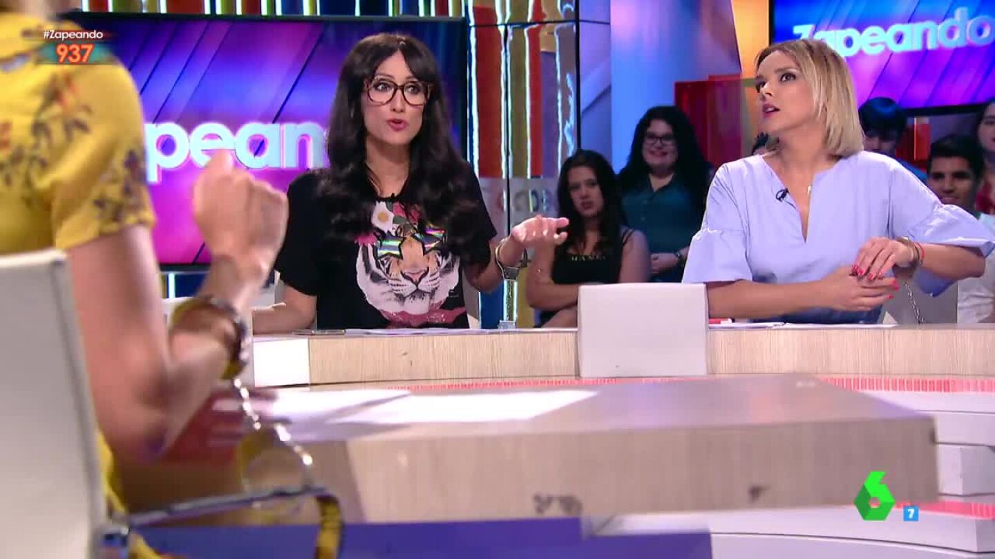 Esposadas a las sillas de Zapeando