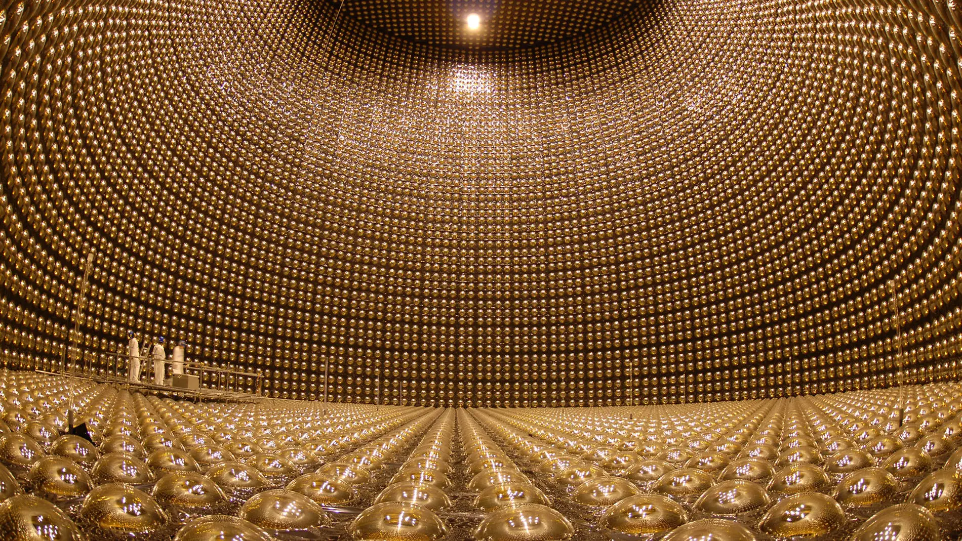 Indicios de violacion en la simetria materia antimateria en un experimento con neutrinos
