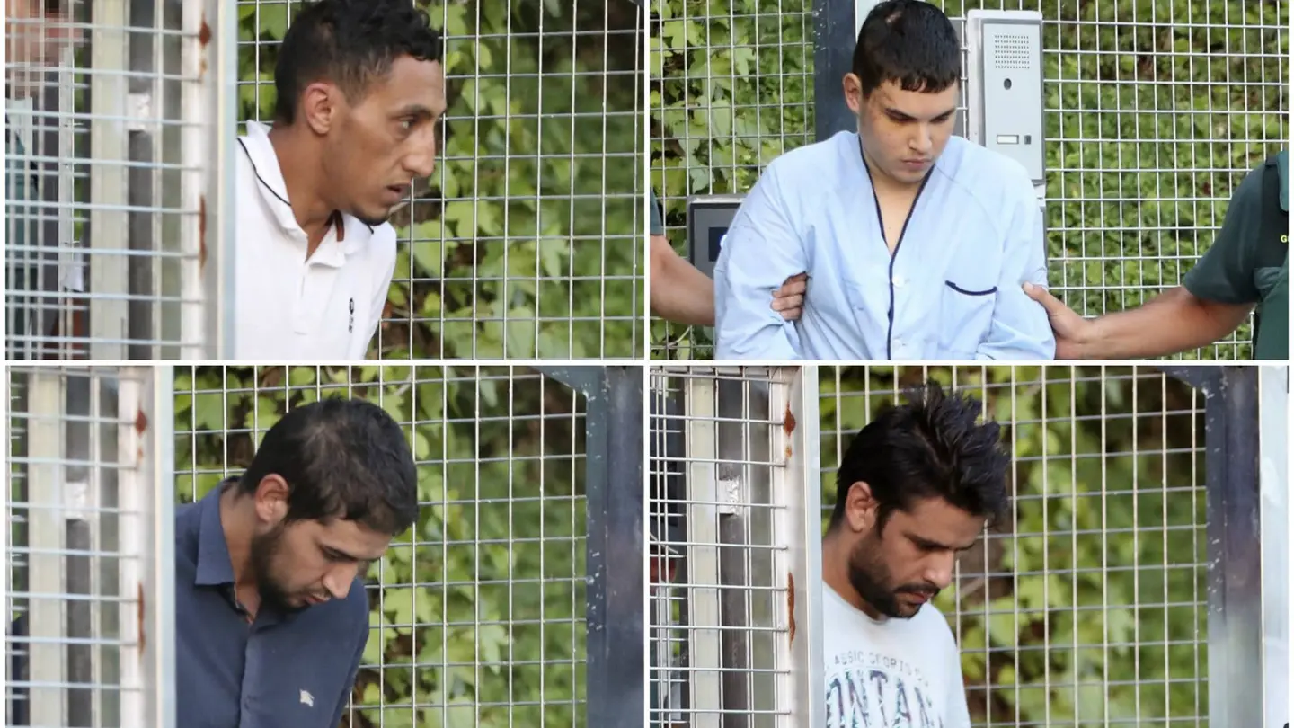 Los cuatro detenidos en los atentados de Cataluña declaran en la Audiencia Nacional Los cuatro detenidos en los atentados de Cataluña declaran en la Audiencia Nacional