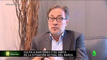 Agustí Benedito comenzará este viernes una moción de censura contra Bartomeu