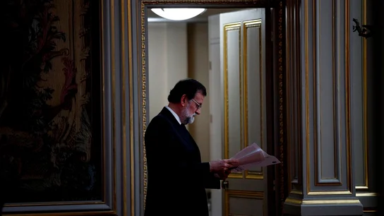 Mariano Rajoy en el Congreso en una imagen de archivo Mariano Rajoy en el Congreso en una imagen de archivo