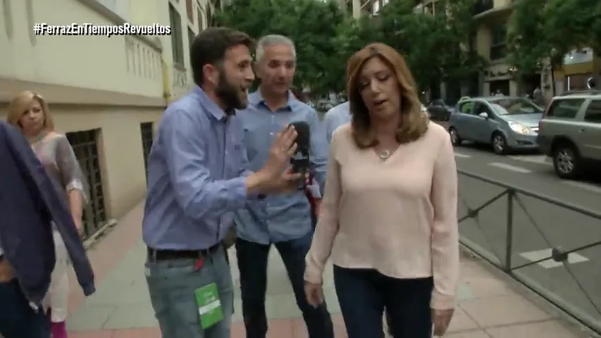 Gonzo y Susana Díaz en El Intermedio