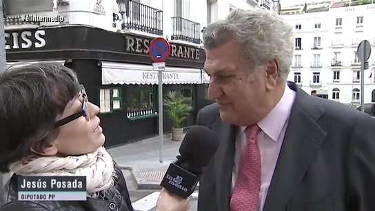Thais Villas y Jesús Posada en El Intermedio Thais Villas y Jesús Posada en El Intermedio