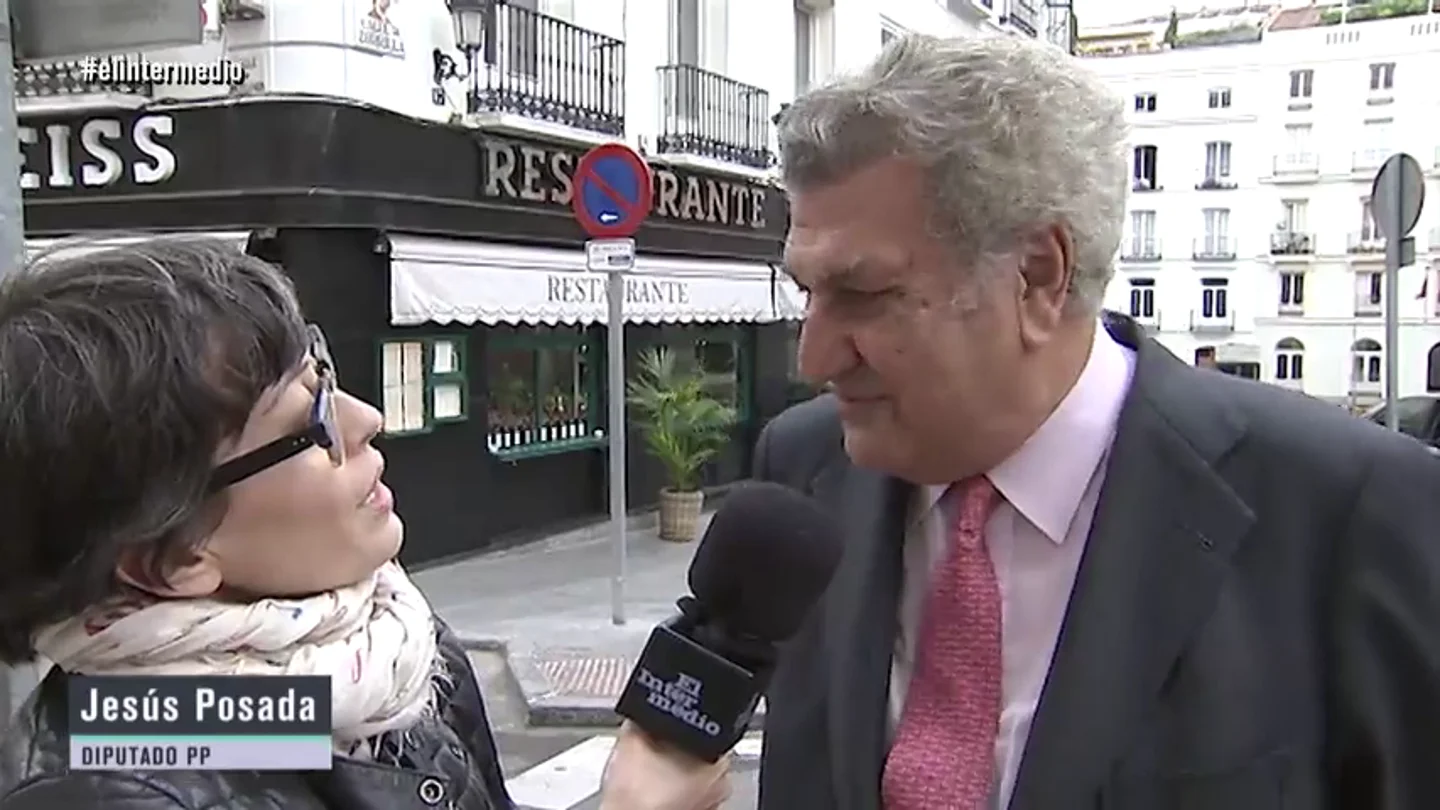 Thais Villas y Jesús Posada en El Intermedio Thais Villas y Jesús Posada en El Intermedio
