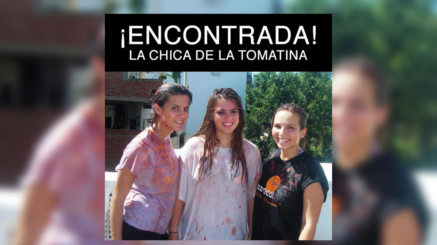 Eva Casado anuncia en Facebook que ha encontrado a su doble de la Tomatina Eva Casado anuncia en Facebook que ha encontrado a su doble de la Tomatina