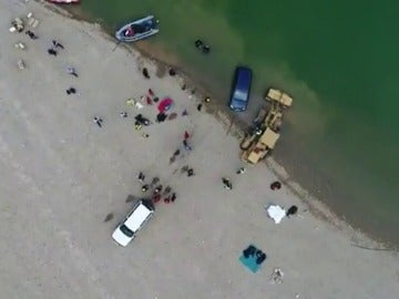 El coche de los jóvenes desaparecidos en el pantano de Susqueda no cayó al agua por accidente El coche de los jóvenes desaparecidos en el pantano de Susqueda no cayó al agua por accidente