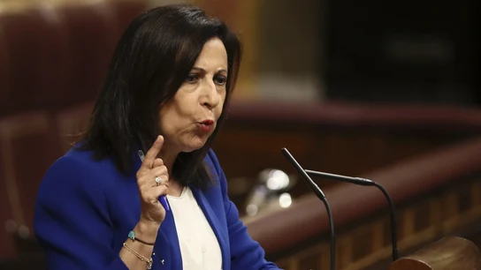 La portavoz parlamentaria socialista, Margarita Robles La portavoz parlamentaria socialista, Margarita Robles