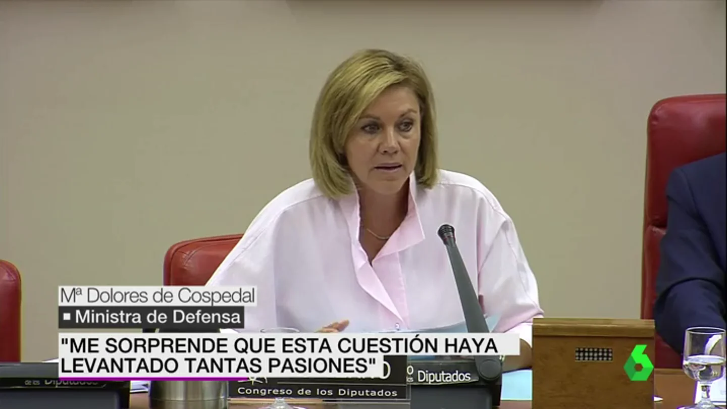 Cospedal en el Congreso de los Diputados Cospedal en el Congreso de los Diputados