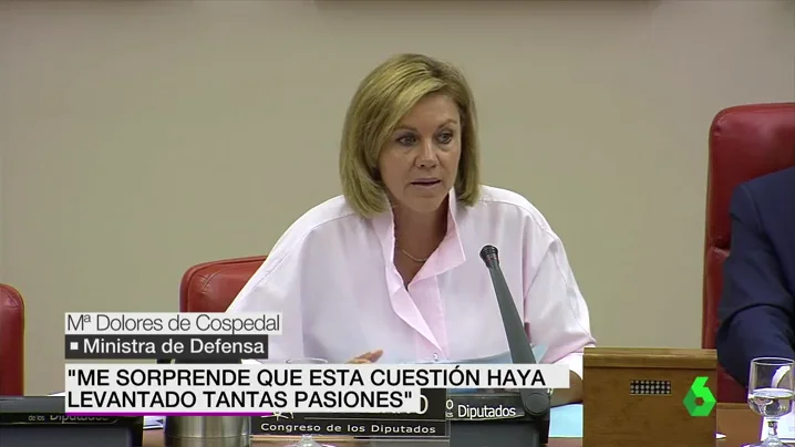 Cospedal en el Congreso de los Diputados