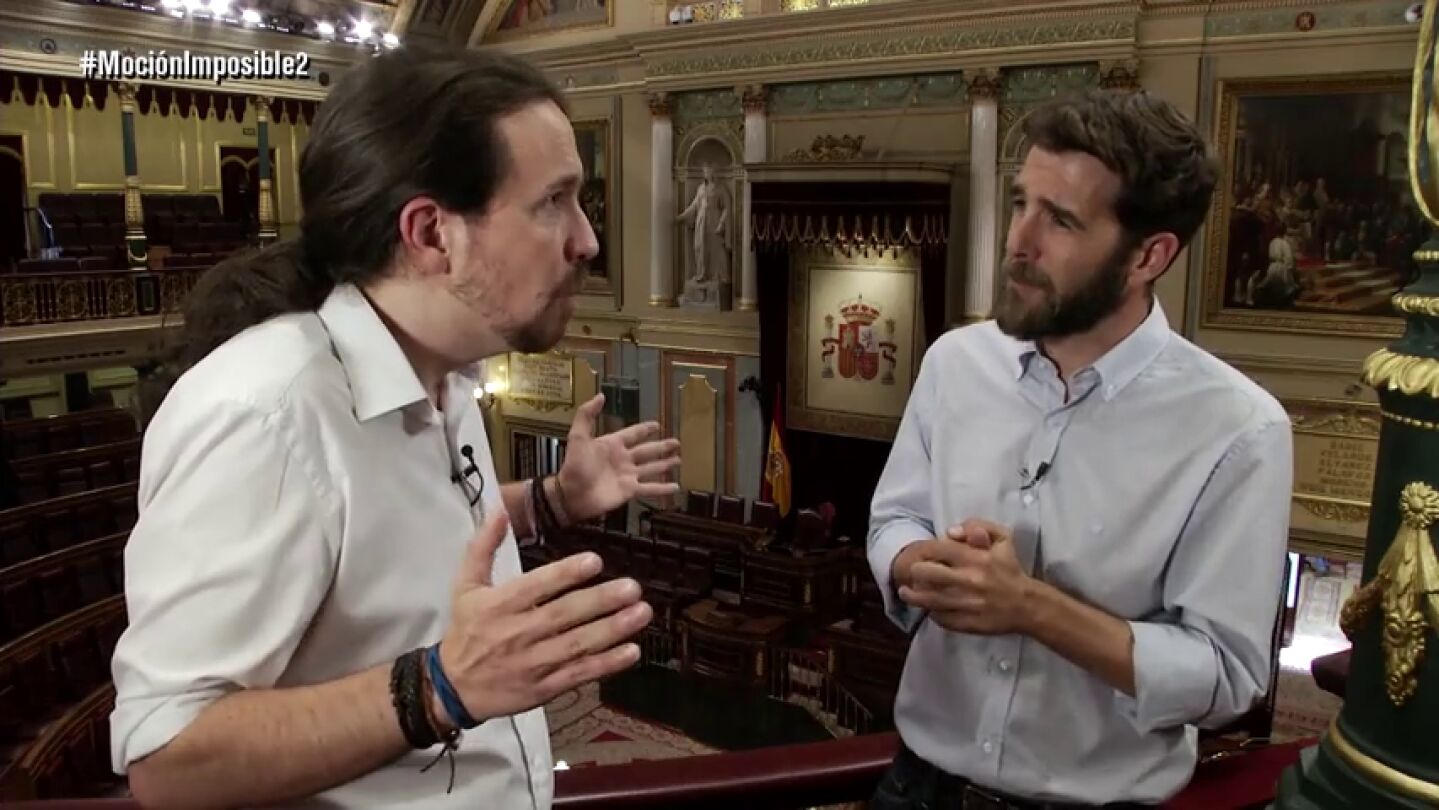 Pablo Iglesias y Gonzo en El Intermedio