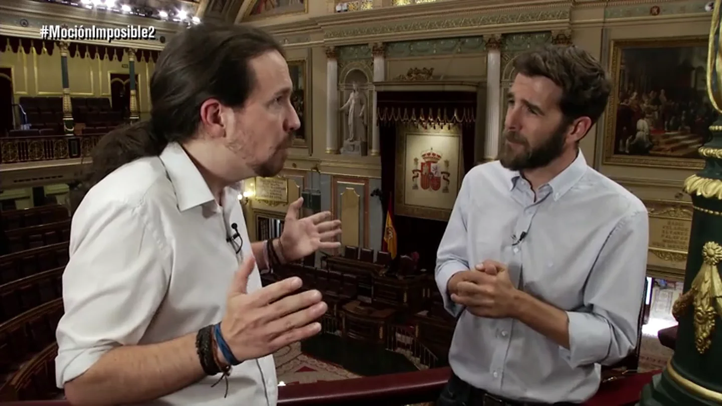 Pablo Iglesias y Gonzo en El Intermedio Pablo Iglesias y Gonzo en El Intermedio