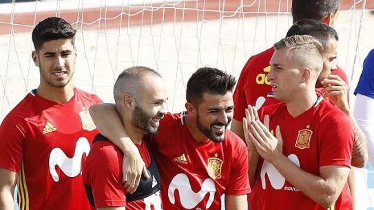 Buen rollo en el entrenamiento