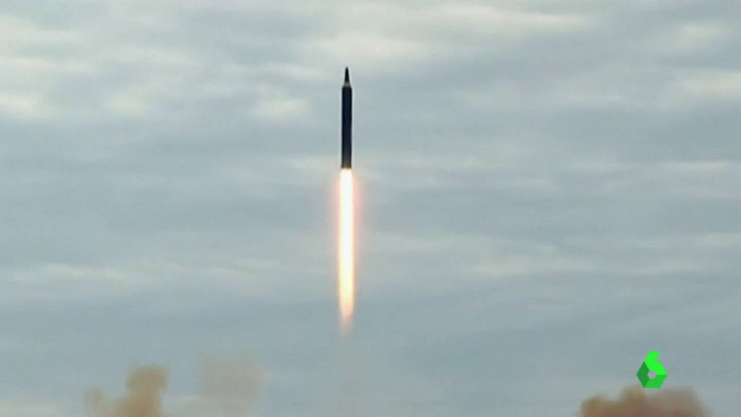 Pyongyang difunde las primeras im&aacute;genes del lanzamiento del misil norcoreano
