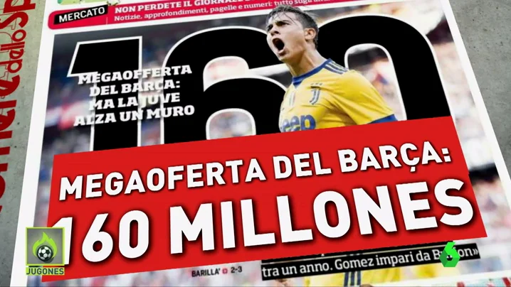 El Barcelona, a la desesperada en el cierre de mercado: maneja las opciones de Dybala, Di María y Lemar