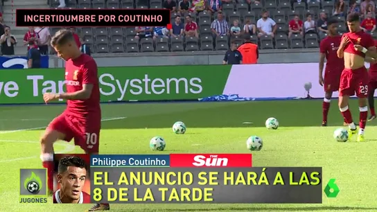 Últimas horas para que el Barcelona cierre el fichaje de Coutinho Últimas horas para que el Barcelona cierre el fichaje de Coutinho