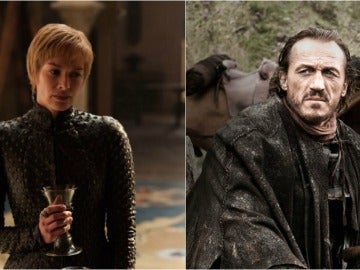 Cersei Lannister y Bronn en Juego de Tronos Cersei Lannister y Bronn en Juego de Tronos