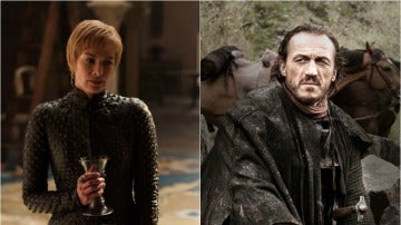Cersei Lannister y Bronn en Juego de Tronos