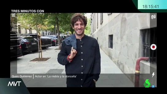 Tres minutos con Quim Gutiérrez: "'La niebla y la doncella' es más inquietante de lo que promete el título" Tres minutos con Quim Gutiérrez: "'La niebla y la doncella' es más inquietante de lo que promete el título"