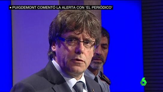 Carles Puigdemont guarda silencio tras saberse que fue &eacute;l quien confirm&oacute; a 'El Peri&oacute;dico' el aviso de alerta terrorista 