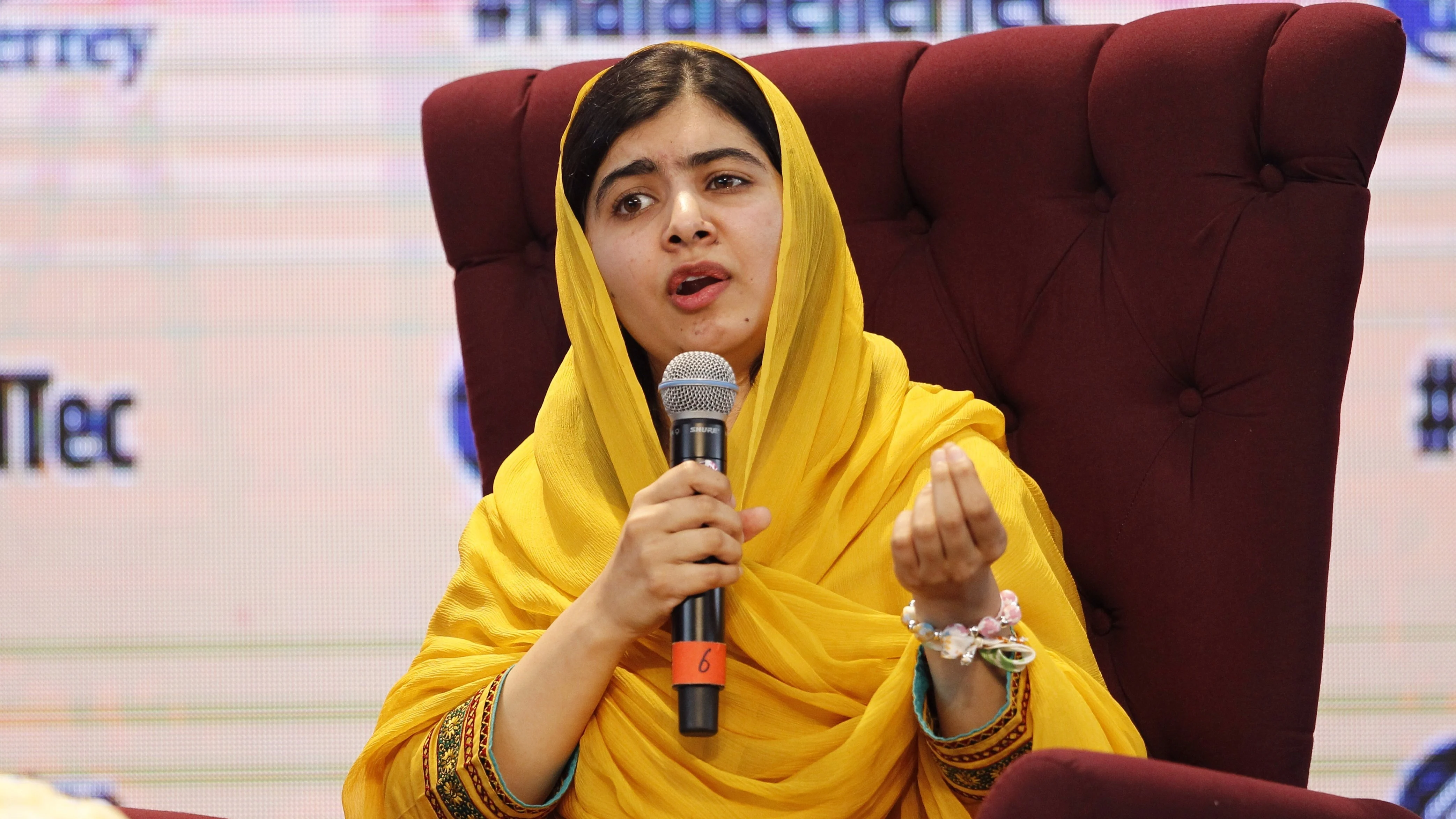 La activista paquistaní Malala Yousafzai