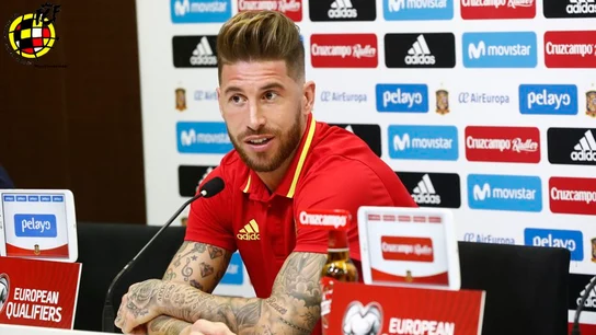 Sergio Ramos comparece ante los medios Sergio Ramos comparece ante los medios