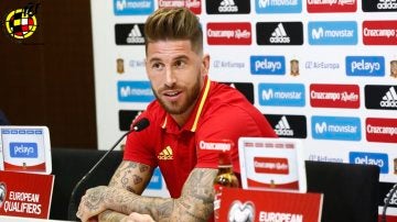 Sergio Ramos comparece ante los medios