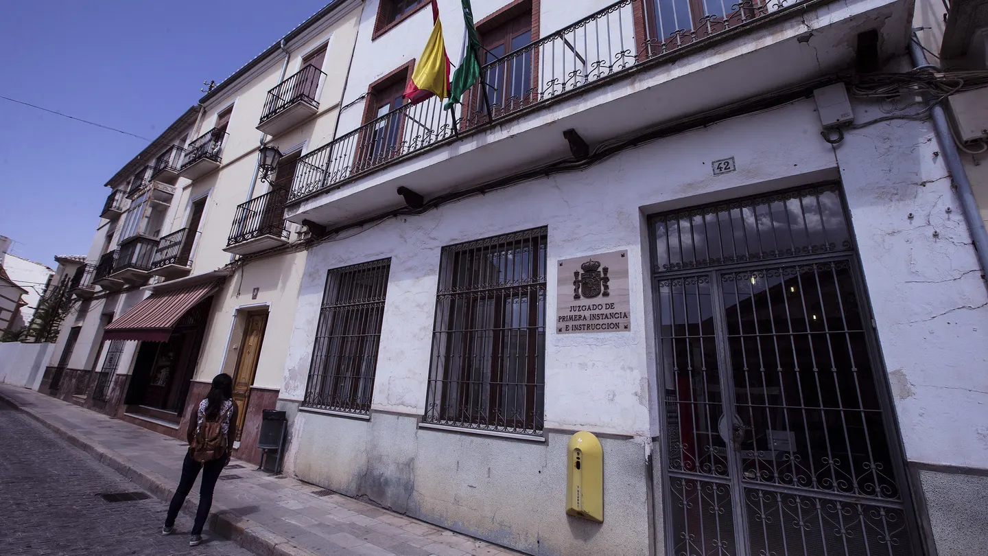 Vista de la fachada de los juzgados de Archidona (Málaga) Vista de la fachada de los juzgados de Archidona (Málaga)