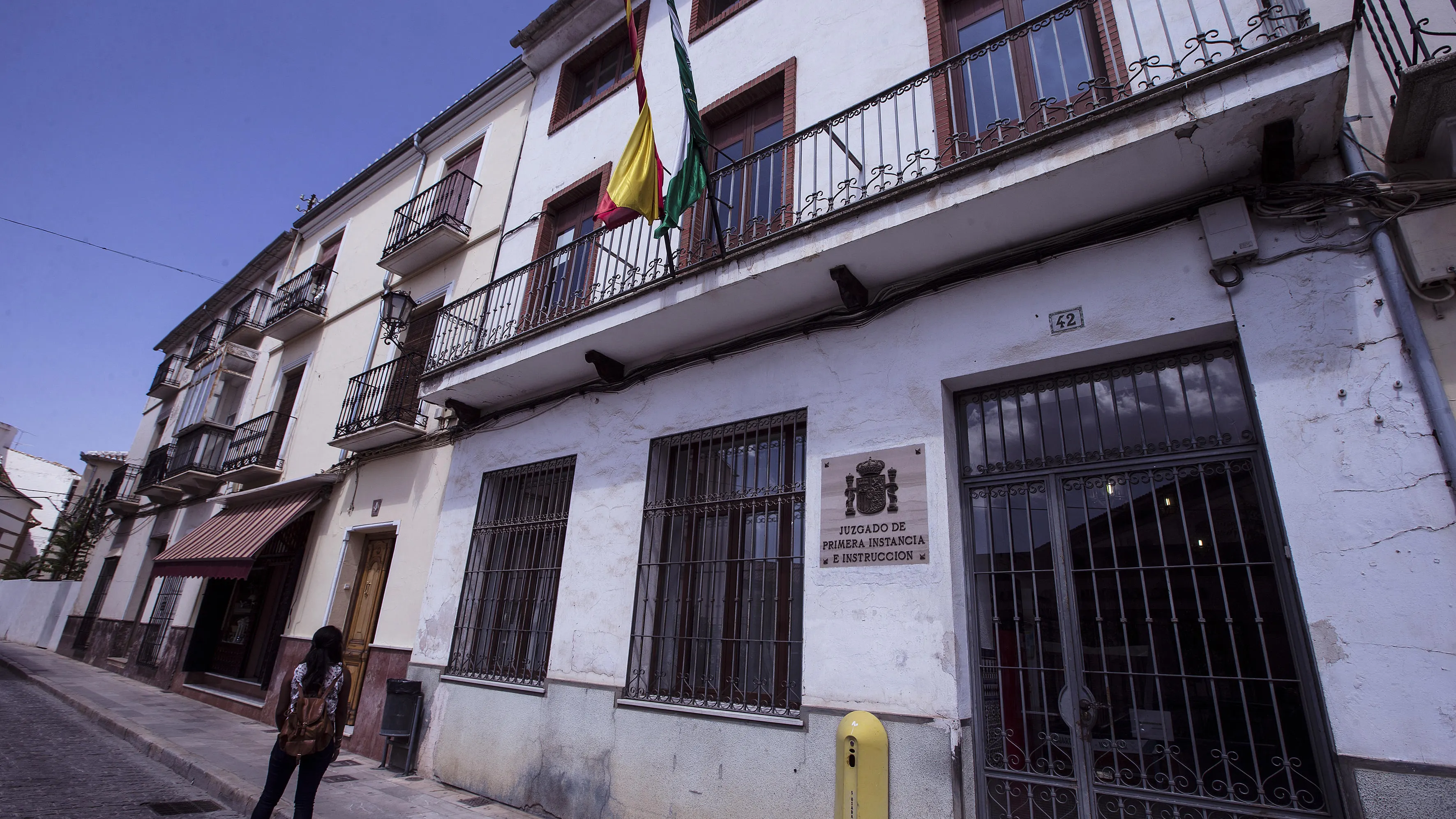 Vista de la fachada de los juzgados de Archidona (Málaga)