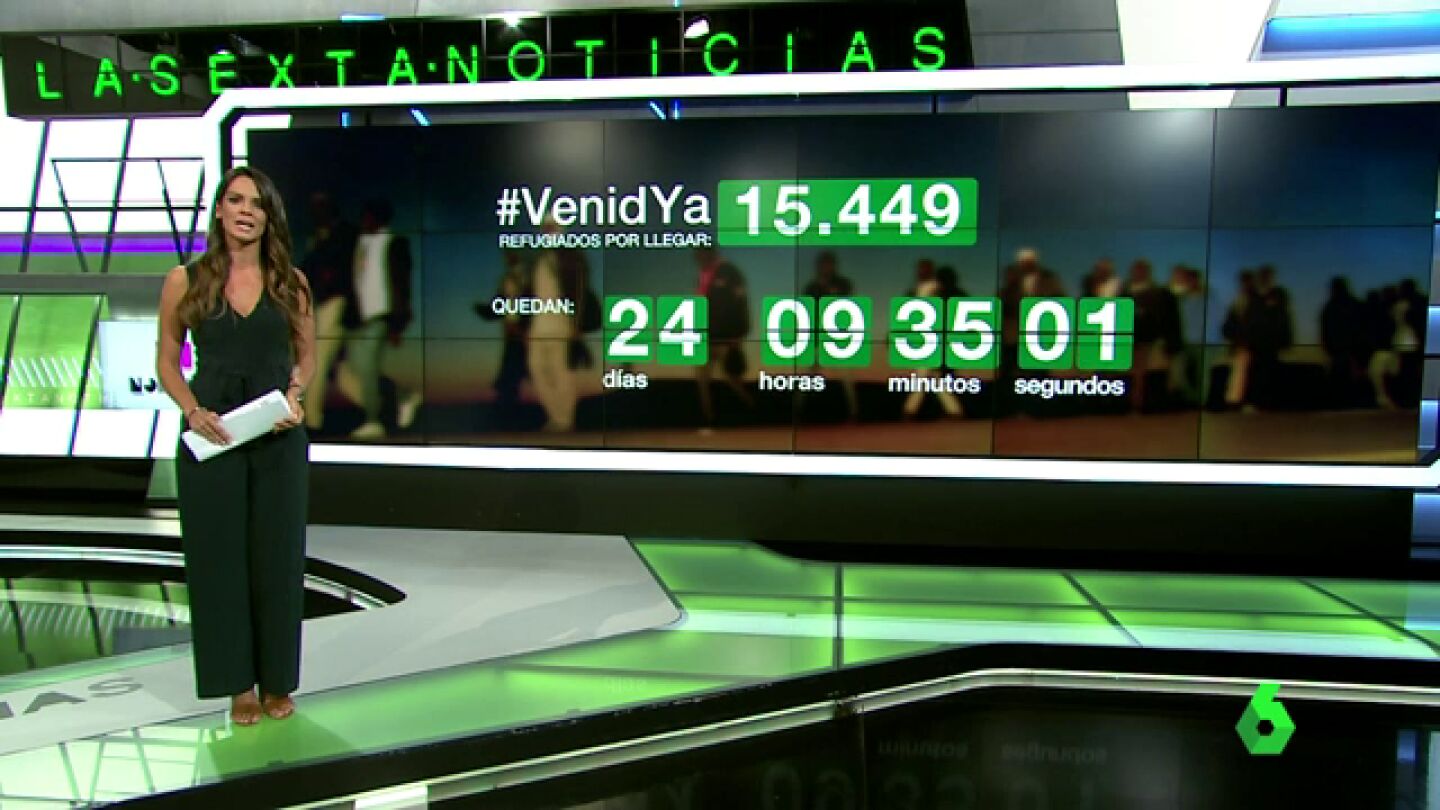 Espa&ntilde;a, a a&ntilde;os luz de cumplir con el cupo de acogida a tiempo: faltan 24 d&iacute;as y 15.449 refugiados