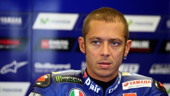 Rossi ante los medios