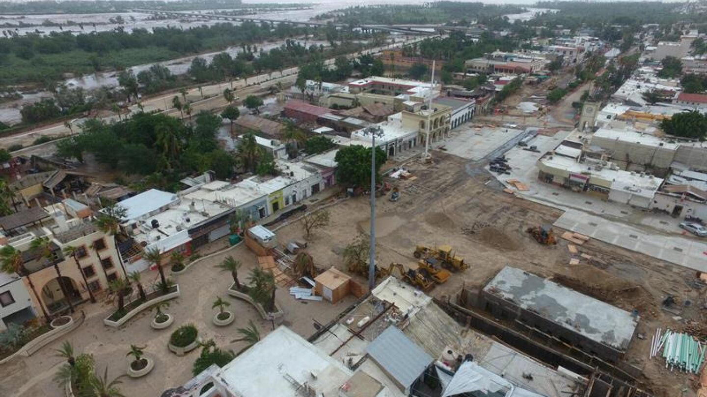 As&iacute; ha quedado una ciudad mexicana tras el paso de 'Lidia'