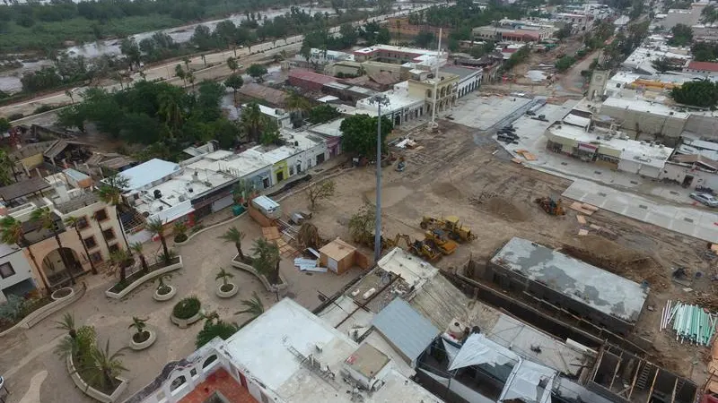 Así ha quedado una ciudad mexicana tras el paso de 'Lidia'