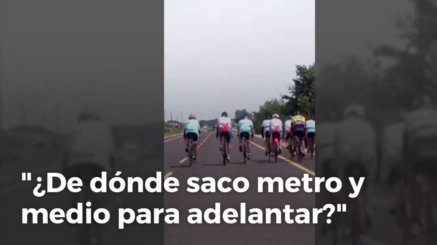 El v&iacute;deo que indigna a conductores y ciclistas