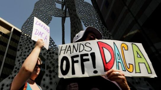Carteles a favor del DACA